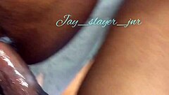 Creamy Ebony Pussy Drips in Prone Bone and Deep Doggy Action?