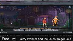 Jerry Wanker Hunts for Raw Sex in Hilarious Comic Quest for Action
