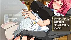 playing perverted game with cool maid lover