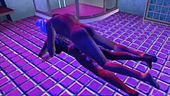 Pulled out of the shower onto the bathroom floor