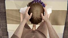 yo, she invited me over for some wild 3d hentai sfm!