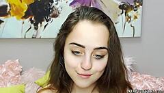 This Cute Brunette Babe Is Playing With Her Vibrator On Webcam, You Know?