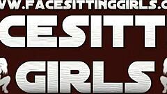 Facesitting 2 with Blonde Babe! Can You Handle This Pussy Domination?