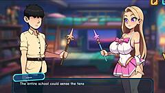 Hey, you think you can handle stripping this bratty princess Sophia naked in the hentai game?