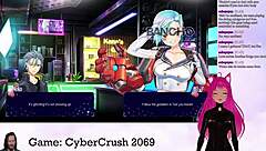 lewdneko, what are you doing with big tits in cybercrush 2069?