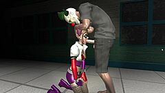 I love Harley's deepthroat and facial, xray style