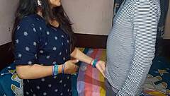 नई शादीशुदा इंडियन जोड़ी ने ऑफिस के बाद जोरदार चुदाई की