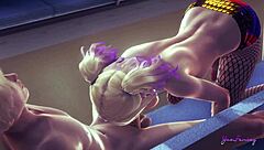 harley quinn shows off her femboy skills