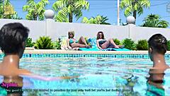 stepmother and wife reveal hidden scenes in anime game