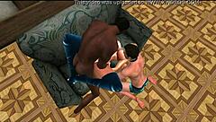 The Cuckold Goddess Wife in Anal Orgasm