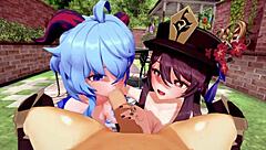 hey, check this wild genshin liyue hentai mmd action now!