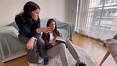 Ever Dream of Fingering Your Stepdad's Colombian Partner at Home?