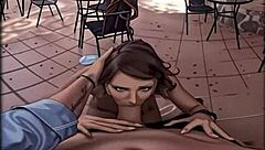 Unreal! VR Hentai with Avatar Korra in Wild Water Bending Training!