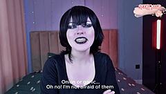 naughty vampire girl mavis dracula becomes a cum eater after tasting sperm, craving more