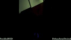 Intense Emotions Surge As Redhead Sucks Stranger's Monster Cock At Public Gloryhole