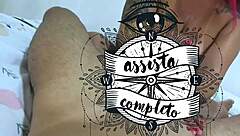 Sexy Debora Fantine delivers a hot footjob with her Brazilian charm. 😘