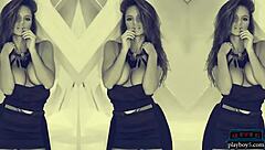 Can you believe these busty European models stripping naked?