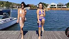 Latina milf with big tits cums fast in oral action!