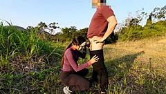 I just love giving my anus in the woods, cumming fast. He fills my ass with hot load too!