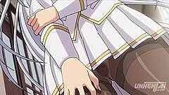 यंग क्यूट गर्ल हेंटाई में एनल क्रीमपाईड