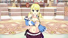 Lucy Heartfilia Sucking Deep in Fairy Tail Full Fantasy on SheerFantasyKing3