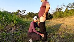 I just love giving my anus in the woods, cumming fast. He fills my ass with hot load too!