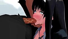 i’m obsessed with this wild 3d cartoon pmv blendy miracle scene