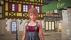 blonde gets big tits in my new family