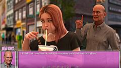 I remember that summer in the city when this petite redhead just enjoyed eating ramen on a casual date.