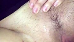 A fun and intimate moment in the bedroom with a BBW amateur.