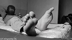 trailer for gay amateur blowjob with feet fetish in hotel room.