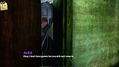 in eternum 189, characters say, 'explore this hentai game world together'