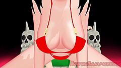 hentai3animesextv shows my favorite ama dancing and banging wild in 3d