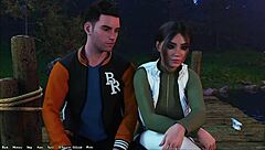 being a dik 190 - just chilling at the lake with jill on a cute date