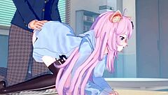 i love watching nyanners in this hentai sex scene