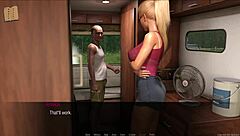 hey, check out jessica oneil in this hentai game hard news episode 77