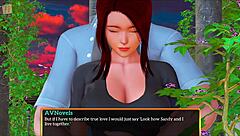 Redhead rides big cock in cowgirl position with big tits bouncing