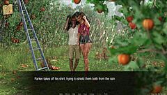 hey, check out jessica oneil in this hentai game hard news episode 77