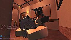 Bakery worker earns a rough doggystyle creampie for 1k special tip