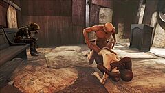 Holy! Fallout 4 Church Turns Into Wild 3D Hentai Group Action!