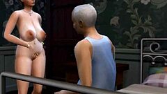 I can't believe Gus Farmer in Sims 4 gets me wild!