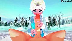 What If Elsa Gets Fucked Before Christmas Night?