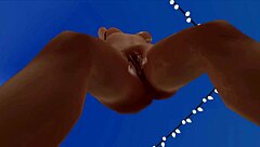 Climax Cream on Wild Latina Shaking Her Booty with My Nut Juice All Over