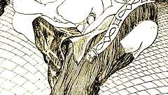 Bold Vintage Hentai Drawings Ignite Erotic Anime Fantasies