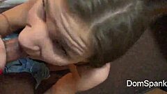 cute european girl performs during casting