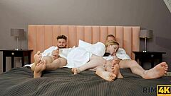 उफ, प्यार के लिए कुछ भी करूंगा, रशियन दोस्तों को रिमिंग के साथ MMF में