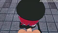 3D Cartoon Hentai Slams Hard in Wild Anime Scene