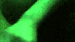 Petite girlfriend gives handjob to friend