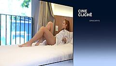 ruivinha safada gives her tight brazilian pussy bare for dracarys lp