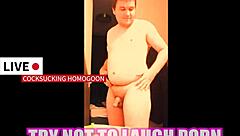 Try Not To Laugh At This Silly Cocksucking Homogoon!